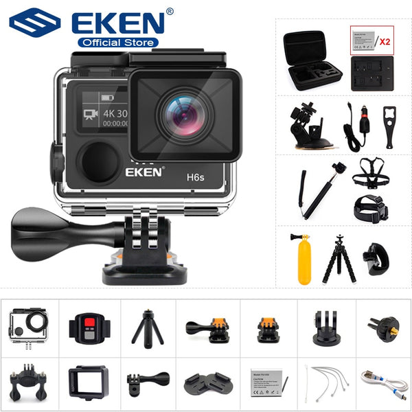 EKEN 6S Ultra HD Action Waterproof Sport Camera